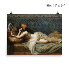 Odalisque by Henri Adrien Tanoux poster 5
