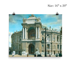 Odessa Theatre, Ukraine, 1920-1930 poster 2
