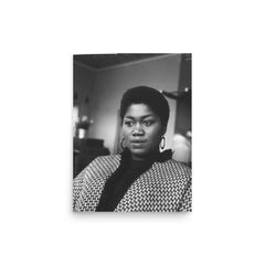 Odetta poster on a plain backdrop in size 12"x16".