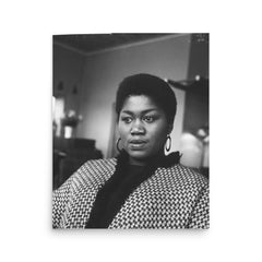 Odetta poster on a plain backdrop in size 16"x20".