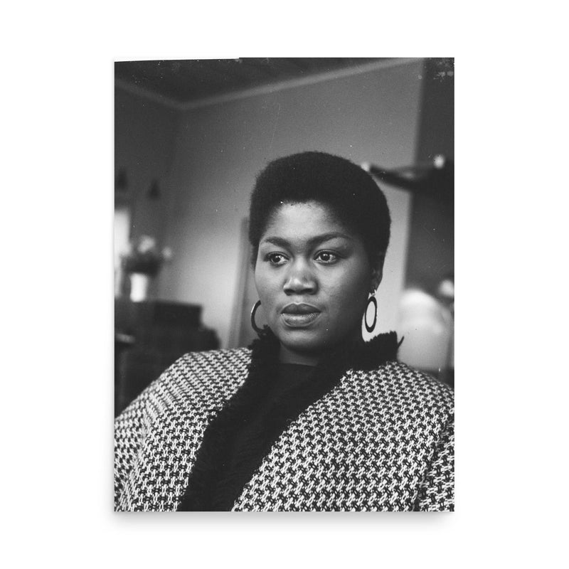 Odetta poster on a plain backdrop in size 18