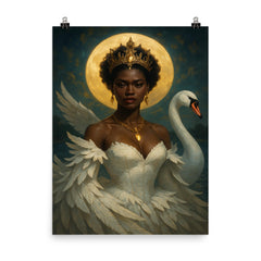 Odetta poster on a plain backdrop in size 8"x10".