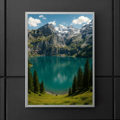 Oeschinen Lake Switzerland poster 5
