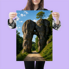 Ojcow Rock Gate Krakow Gate Poland poster 3