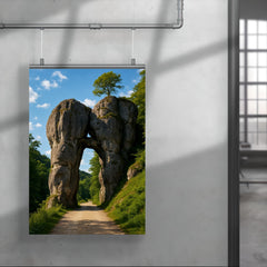 Ojcow Rock Gate Krakow Gate Poland poster 4