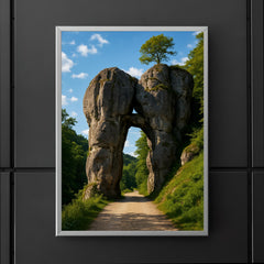 Ojcow Rock Gate Krakow Gate Poland poster 5