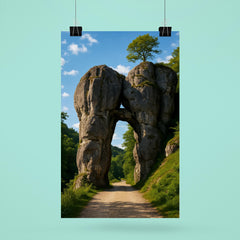 Ojcow Rock Gate Krakow Gate Poland poster 6