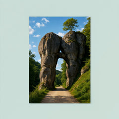 Ojcow Rock Gate Krakow Gate Poland poster 8