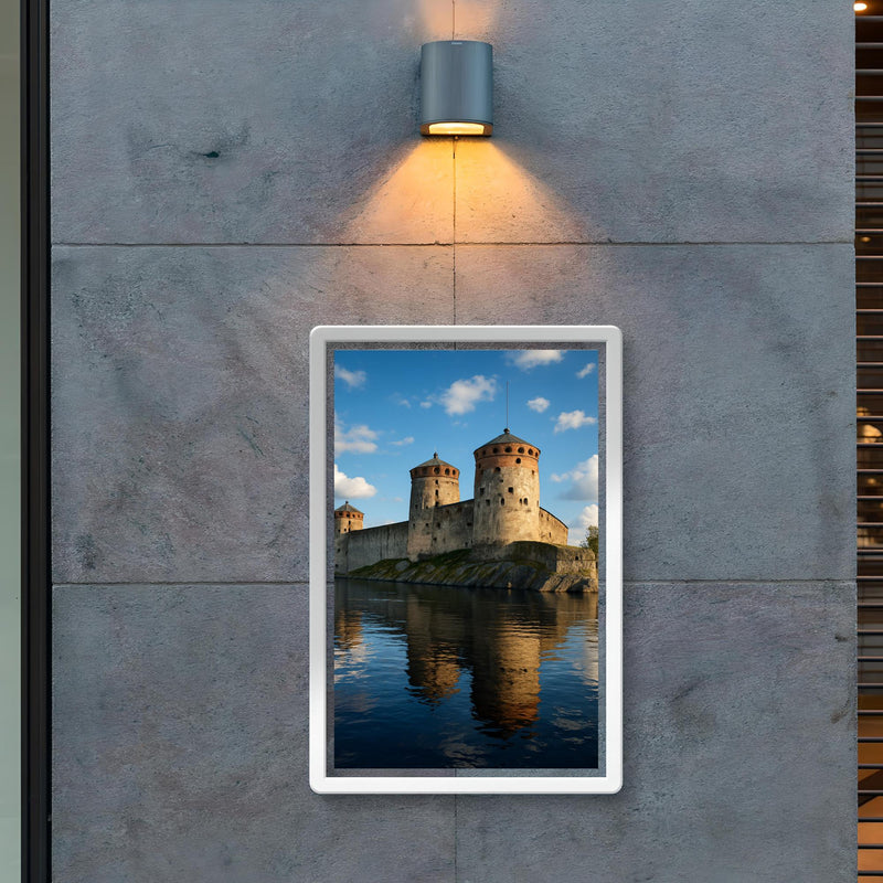 Olavinlinna Castle Savonlinna Finland poster 2