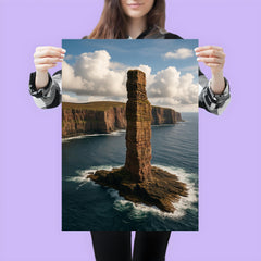 Old Man of Hoy Orkney Scotland poster 3