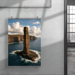 Old Man of Hoy Orkney Scotland poster 4