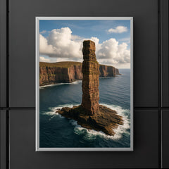 Old Man of Hoy Orkney Scotland poster 5