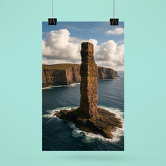 Old Man of Hoy Orkney Scotland poster 6