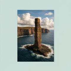 Old Man of Hoy Orkney Scotland poster 8