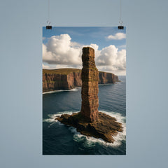 Old Man of Hoy Orkney Scotland poster 9