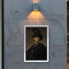 Old Man with a Gold Chain by Rembrandt van Rijn, 1631 poster 2