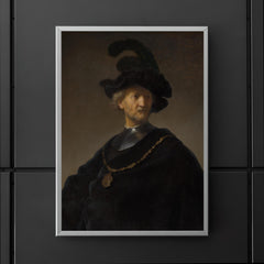Old Man with a Gold Chain by Rembrandt van Rijn, 1631 poster 5