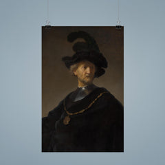 Old Man with a Gold Chain by Rembrandt van Rijn, 1631 poster 9
