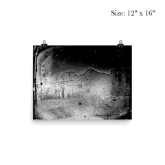 Oldest Known Photo of the Alamo, 1849 poster 3