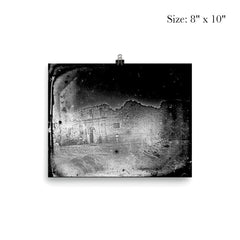 Oldest Known Photo of the Alamo, 1849 poster 4