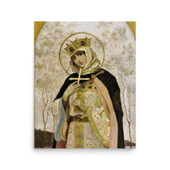 Olga of Kiev poster on a plain backdrop in size 16"x20".