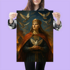 Olga of Kyiv before burning Iskorosten pigeons released poster 3