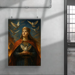 Olga of Kyiv before burning Iskorosten pigeons released poster 4