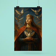 Olga of Kyiv before burning Iskorosten pigeons released poster 6