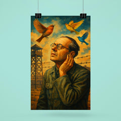 Olivier Messiaen hearing birds in prison camp poster 6