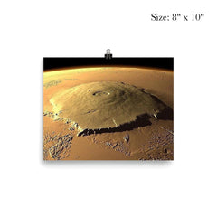 Olympus Mons, Mars poster 4