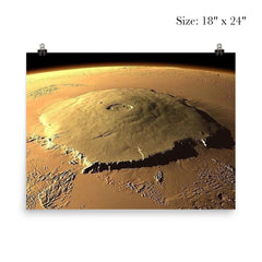 Olympus Mons, Mars poster 5