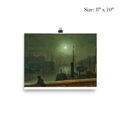 On the Clyde by John Atkinson Grimshaw, 1879 poster 4