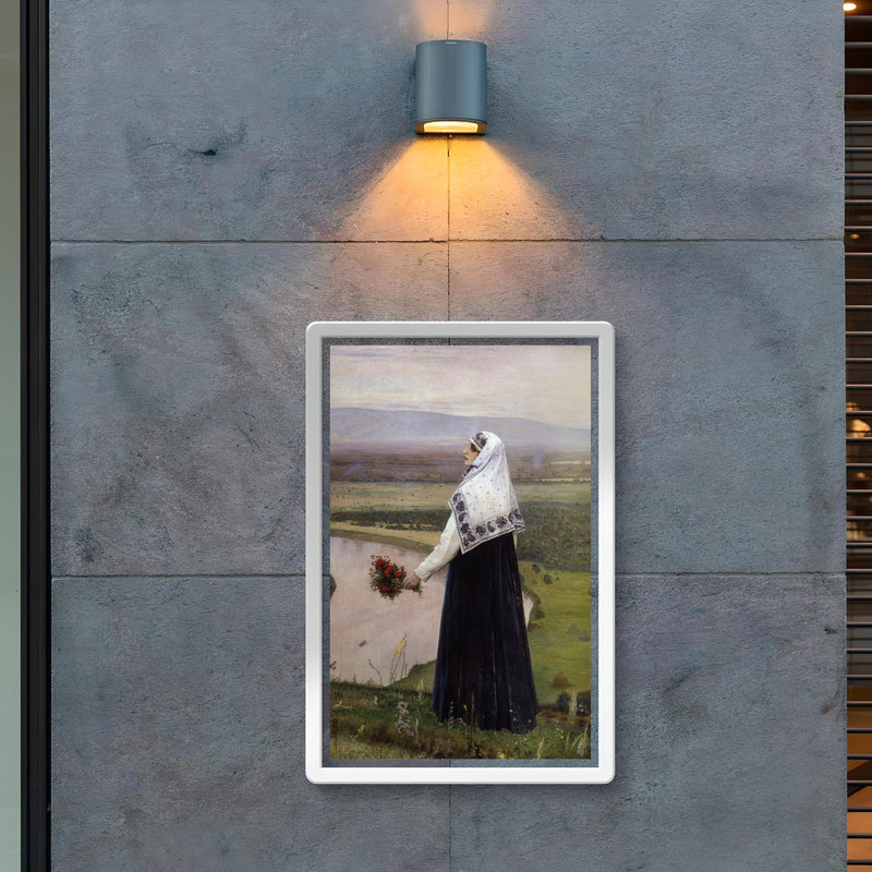 On the Mountains by Mikhail Nesterov poster 2