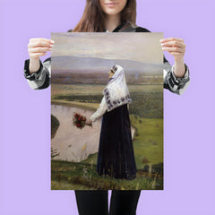 On the Mountains by Mikhail Nesterov poster 3