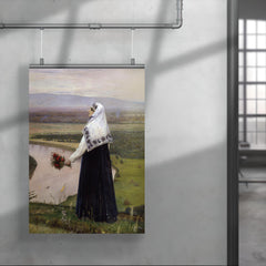On the Mountains by Mikhail Nesterov poster 4