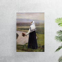 On the Mountains by Mikhail Nesterov poster 7