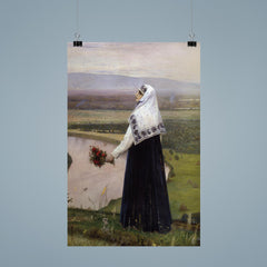 On the Mountains by Mikhail Nesterov poster 9