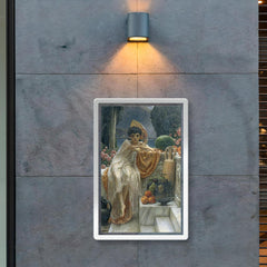 On the Temple Steps by Edward John Poynter poster 2