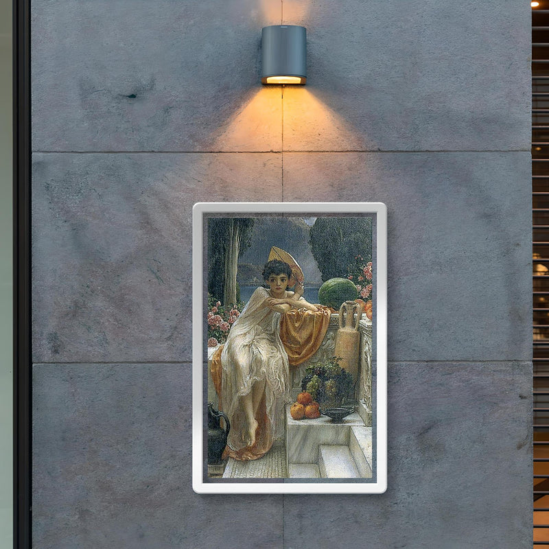 On the Temple Steps by Edward John Poynter poster 2