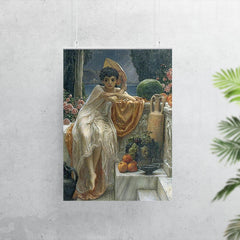 On the Temple Steps by Edward John Poynter poster 7