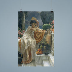 On the Temple Steps by Edward John Poynter poster 9