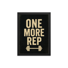 One more rep framed print on a plain backdrop in size 12"x16".