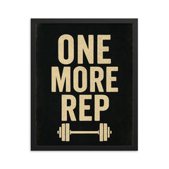 One more rep framed print on a plain backdrop in size 16"x20".