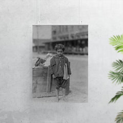 One of America’s Youngest Newsboys, Tampa, Florida, 1913 poster 7
