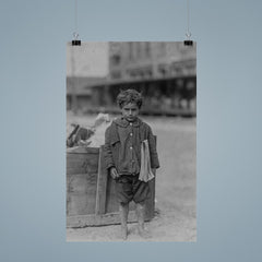 One of America’s Youngest Newsboys, Tampa, Florida, 1913 poster 9