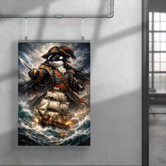 Orca admiral above storm tossed frigate poster 4