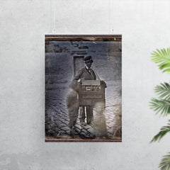 Organ Grinder on the Street with Children, c. 1848 poster 7