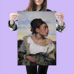 Orphan Girl at the Cemetery by Eugene Delacroix poster 3