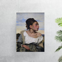 Orphan Girl at the Cemetery by Eugene Delacroix poster 7