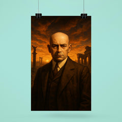 Oswald Spengler in civilizational dusk poster 6